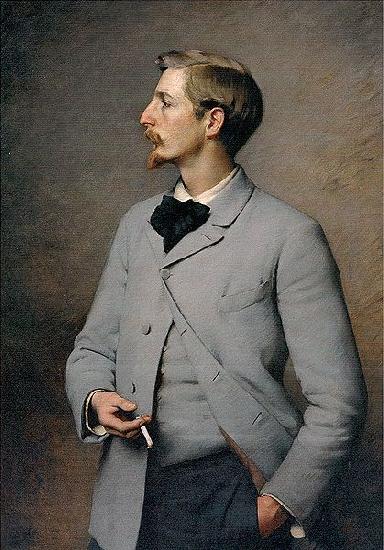 Charles Sprague Pearce Portrait of Paul Wayland Bartlett